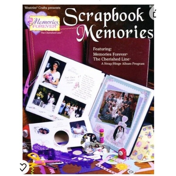 MEMORIES FOREVER Other - EUC Scrapbook Memories: Featuring: Memories Forever, the Cherished Line  1989